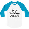 MEOW CAT 3/4 Sleeve Shirt