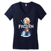 frozen Women's V-Neck T-Shirt