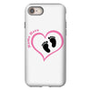 Baby Girl with Heart Any Name Customized iPhone 8