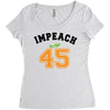 Impeach 45 Women's Triblend Scoop T-shirt
