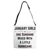 January Girls Adjustable Strap Totes