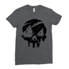 sea of theives skull Black Logo Ladies Fitted T-Shirt