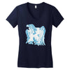 house of eagle Women's V-Neck T-Shirt