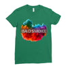 bad smoke Ladies Fitted T-Shirt