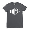 bass speaker Ladies Fitted T-Shirt