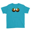 christmas pudding boobs funny Youth Tee