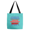 push me around granny Tote Bags