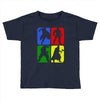 4 Super Hero Toddler T-shirt