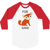 for fox sake 3/4 Sleeve Shirt