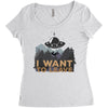 I Want To Leave Women's Triblend Scoop T-shirt