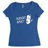 alright dave Women's Triblend Scoop T-shirt
