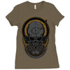 metal disk jockey Ladies Fitted T-Shirt
