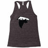 atlanta skyline falcons logo Racerback Tank