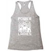 power to the cat ladies Racerback Tank