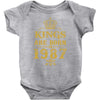 kings are born in 1987 Baby Bodysuit
