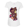 nick automatic Maternity Scoop Neck T-shirt
