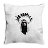 native american Throw Pillow