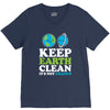 keep earth clean it's not uranus kawaii planets V-Neck Tee