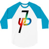 jake paul colorful 3/4 Sleeve Shirt