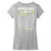 September Girl Facts Virgo Women's V-Neck T-Shirt