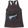 quiet place Racerback Tank