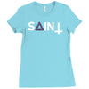 saint Ladies Fitted T-Shirt