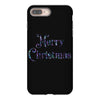 merry christmas colorful glitter iPhone 8 Plus