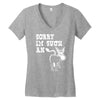 sorry i'm such an ass Women's V-Neck T-Shirt
