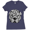 ask me about my shar pei Ladies Fitted T-Shirt