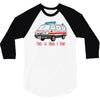how i roll ambulance 3/4 Sleeve Shirt