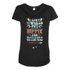 hippie Maternity Scoop Neck T-shirt