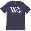 w anchor mens funny offensive T-Shirt
