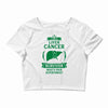 I am a Liver Cancer Survivor - What's Your Superpower? Crop Top