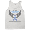 my hero is now my angel stomach cancer awareness Tank Top