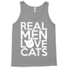 real men love cats (4) Tank Top
