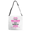 The Best Gramps Are Born In April Adjustable Strap Totes
