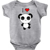 i love panda Baby Onesie