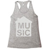 house music Racerback Tank