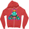 deep sea fang Zipper Hoodie