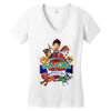 paw patrol birthday boy grandma Women's V-Neck T-Shirt