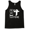 eat sleep mine funny Tank Top