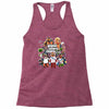 rand theft mario Racerback Tank