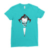 the clown father Ladies Fitted T-Shirt