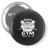sloth's gym Pin-back button