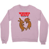 wiener wars dachshund dogs Crewneck Sweatshirt