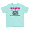 Gemini Woman Youth Tee