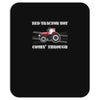 case ih red tractor boy comin' through Mousepad