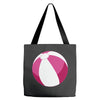 Pink Beachball Baby Girl Tote Bags