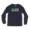 zombie never give up fun Long Sleeve Shirts