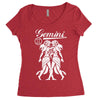 gemini Women's Triblend Scoop T-shirt
